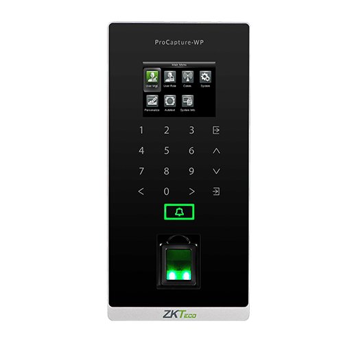 ZKTeco - Outdoor Access fingerprint and RFID. Dry, wet, rough fingers