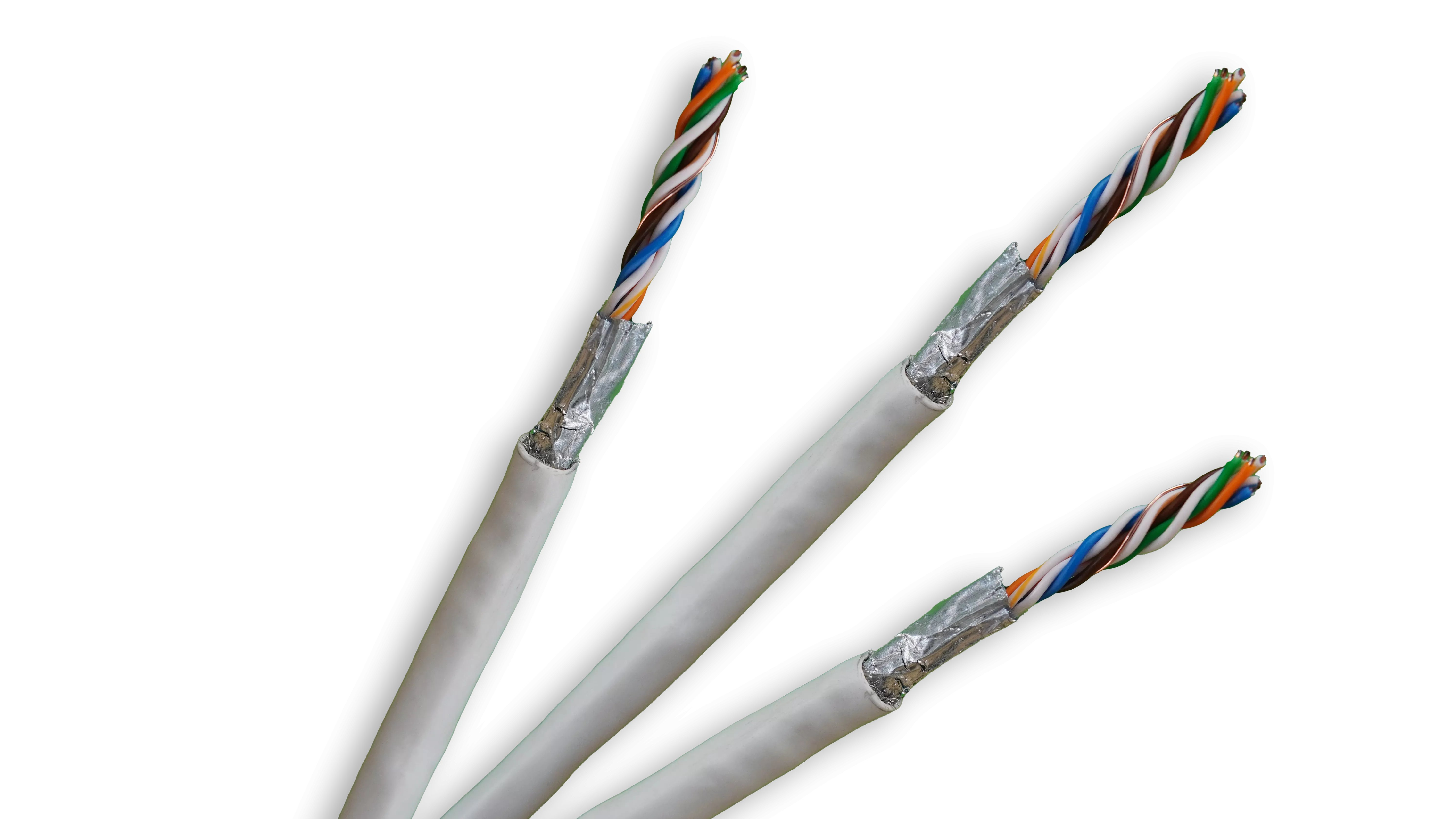 Acconet CAT6 Indoor Ethernet Cable 305m White CCA STP Pull Box | CAT6-305-STP