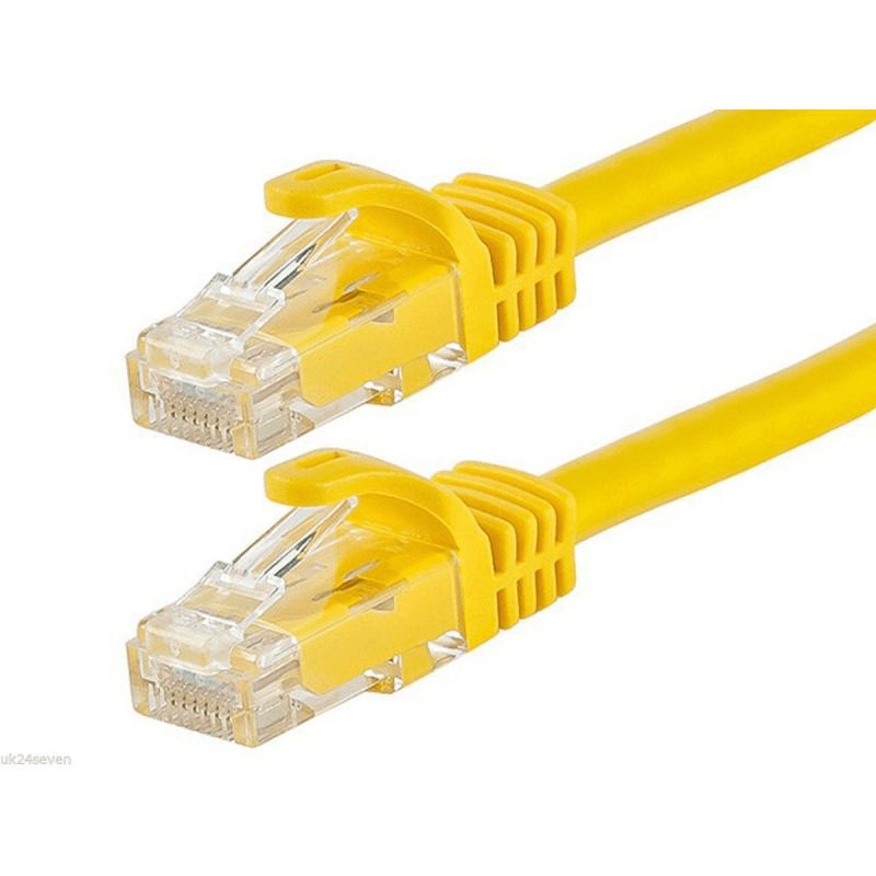 Acconet CAT6 3m UTP Flylead (Patch Lead) Yellow | CAT6-FLY-3-YELLOW