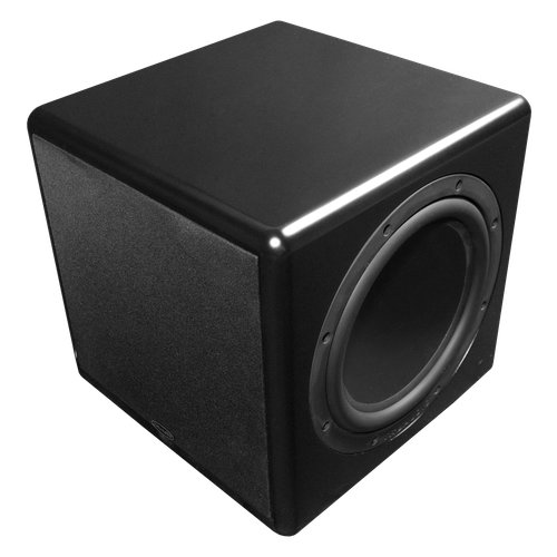 TruAudio Compact Series 10" Powered Subwoofer, Dual Passive Radiators, 250W