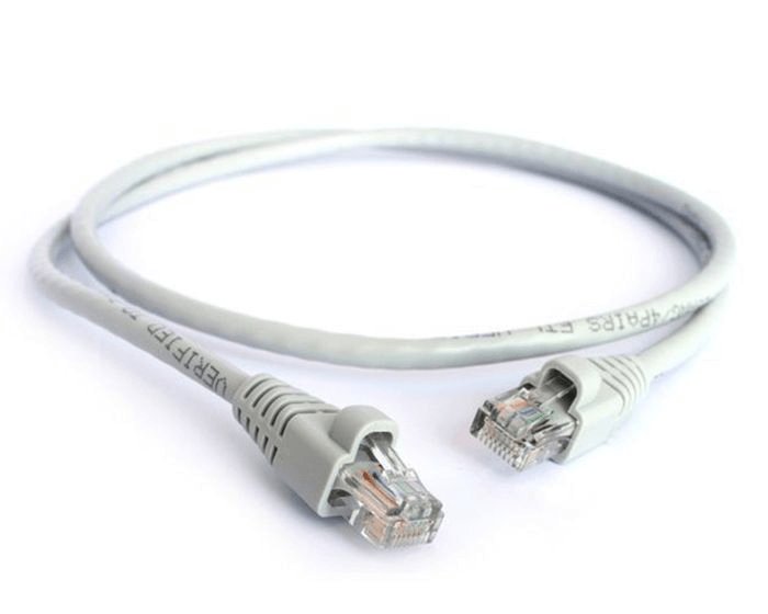 Acconet CAT6 1m UTP Flylead (Patch Lead) Grey | CAT6-FLY-1