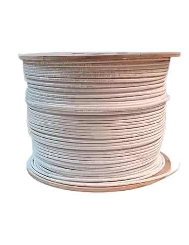 Acconet CAT6 Indoor Ethernet Cable 500m White CCA STP Roll | CAT6-500-STP