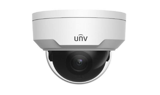 Uniview UNV 4MP LightHunter Fixed Dome IP Camera 4mm | IPC324SB-DF28K-I0